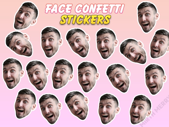 custom face stickers