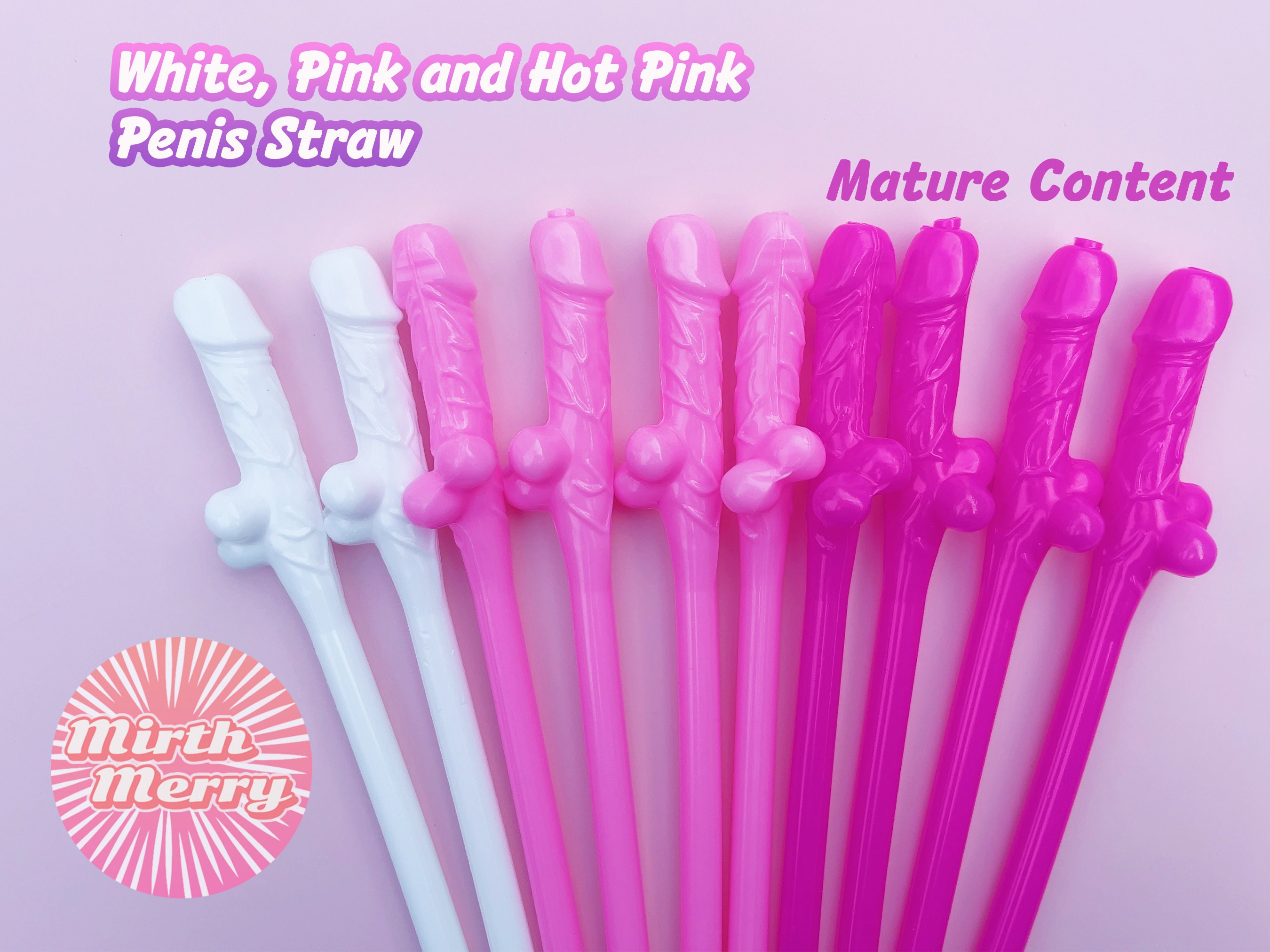 Anal plug straw topper penis straws mold 3D model 3D printable