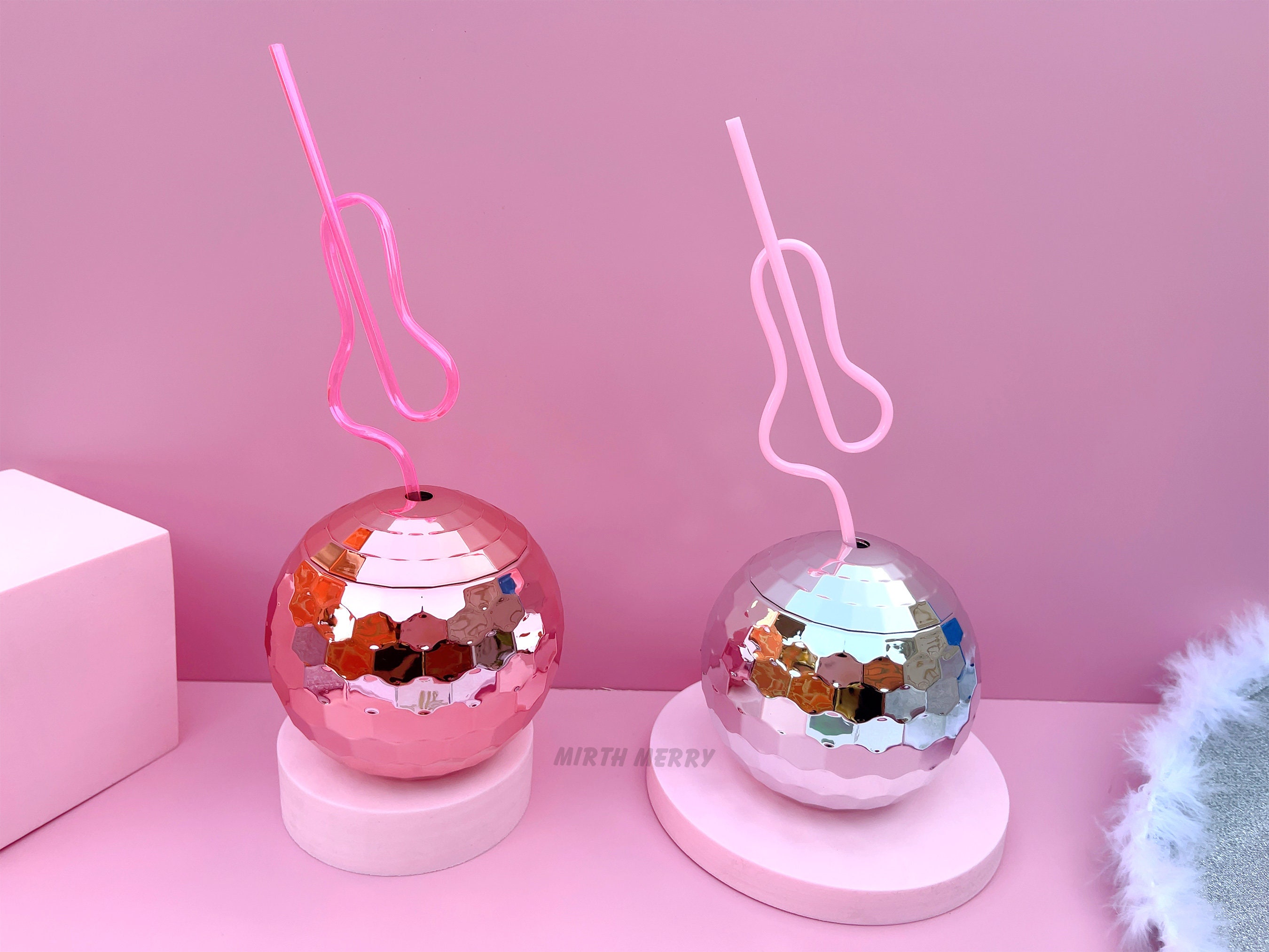 Disco Ball Cups Last Disco Hen Party Favors Disco Cowgirl Etsy Australia