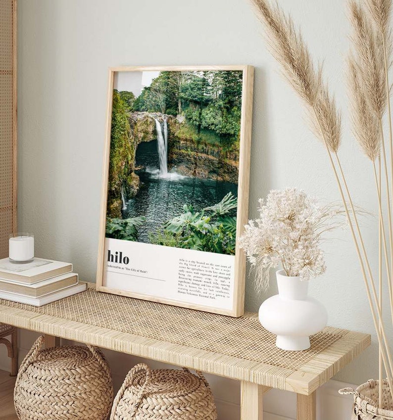 Hilo Travel Print, Hilo Art, Hilo Wall Art, Hilo Art Print, Hilo Photo