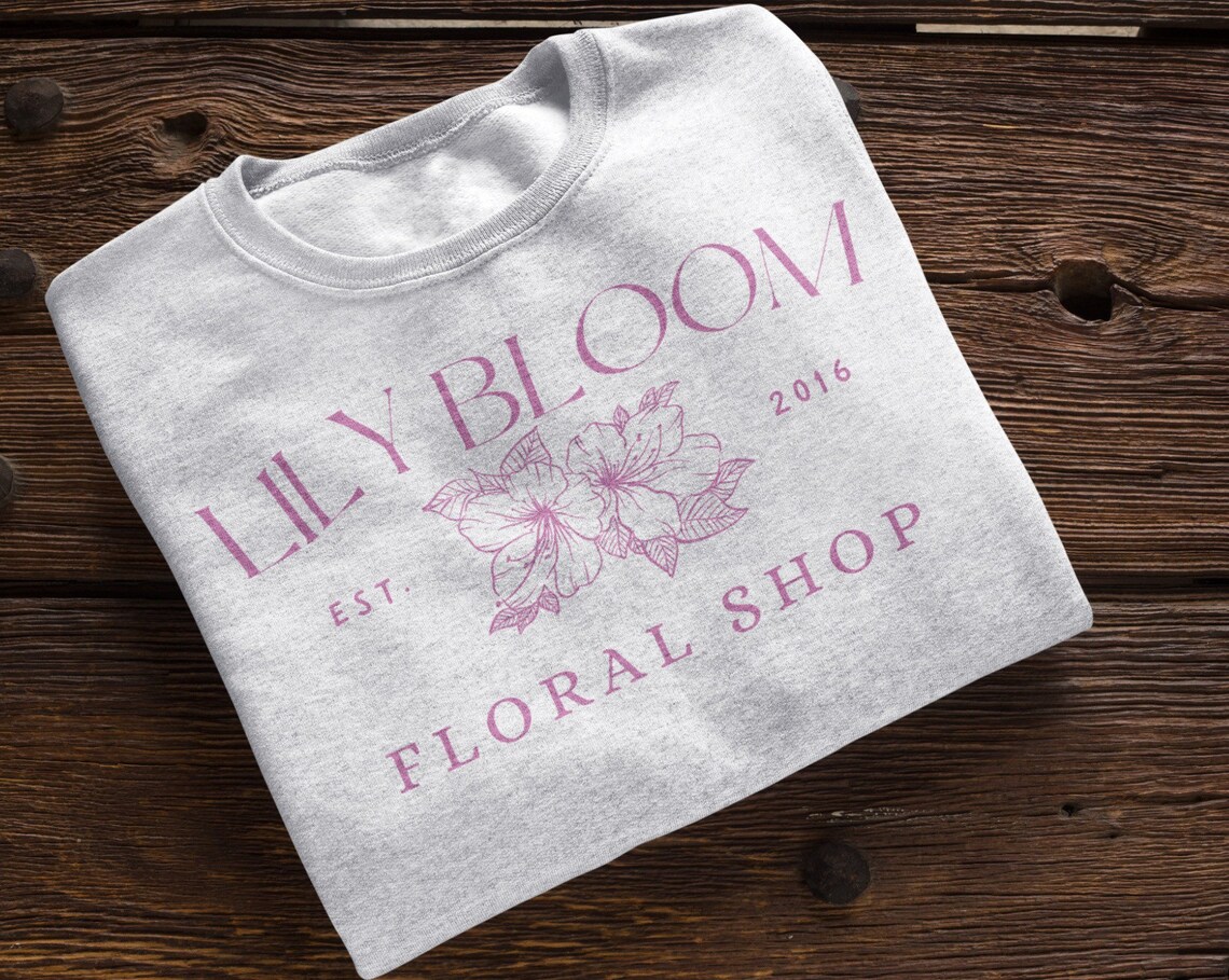 It Ends With Us Lily Bloom's Floral Shop Embroidered Etsy