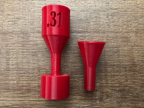 GR Paper Cartridge Former For .31, .36 & .44 Caliber Black Powder Revolvers – Plastic