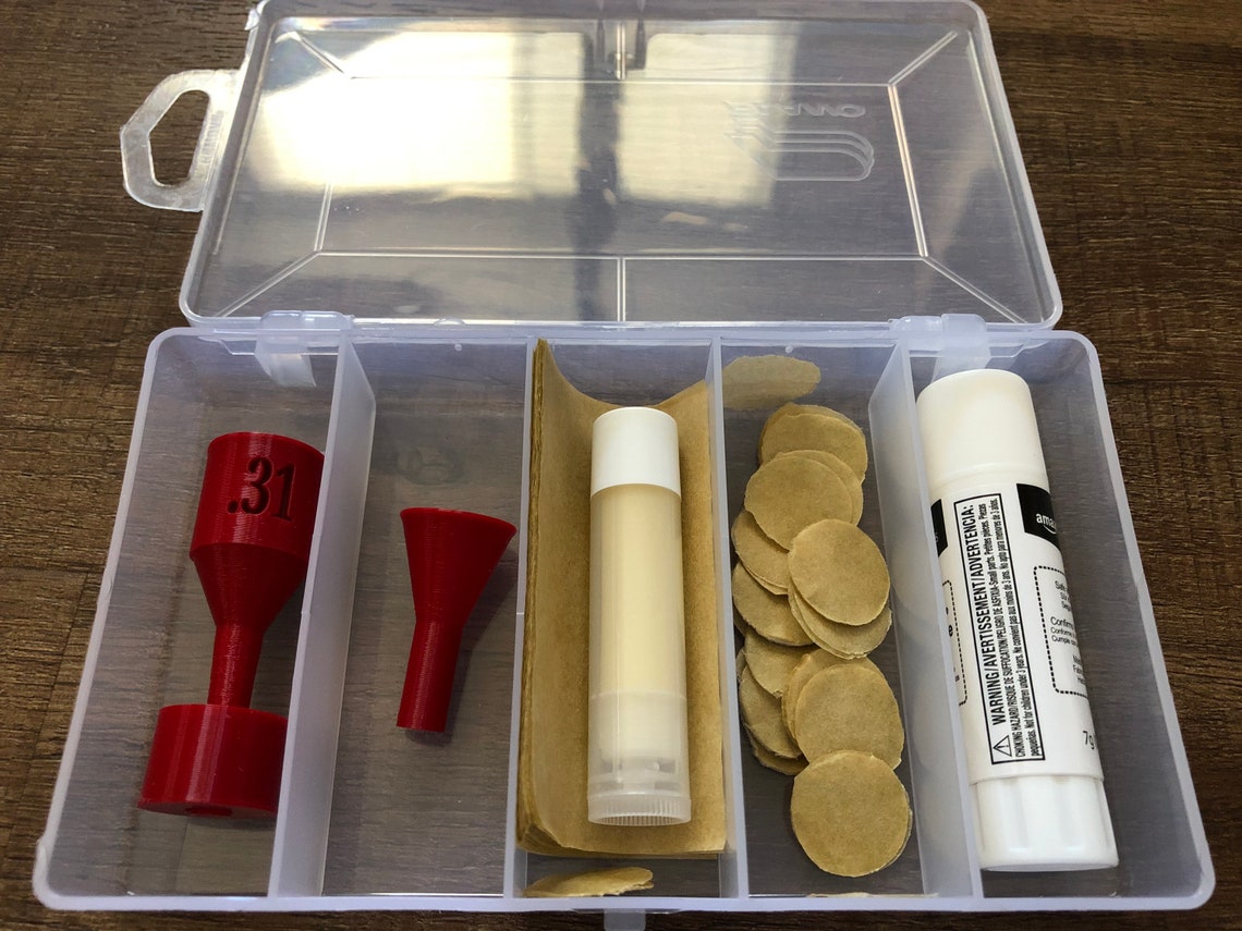 Paper Cartridge Kit .31 Caliber Etsy