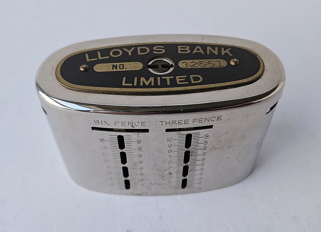 Vintage Metal Money Box Home Safe Lloyds Bank Home Safe Lloyds Bank