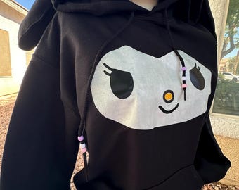 Kuromii adult size hoodie inspired.