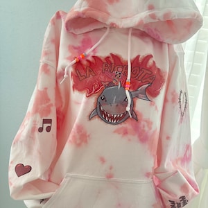 Karol g Adults tie-dye hoodie. (Mañana será bonito bichota season ) inspired