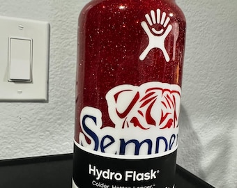 Botella de agua / frasco Hydro personalizado.