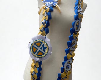 Lei de graduación 2026 Banda personalizada con el logotipo de la escuela