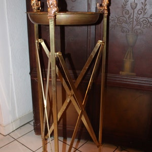 Roman Tripod Brass Replica
