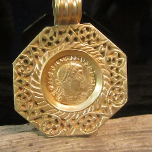 Late Antique Coin Pendant Replica Constantin