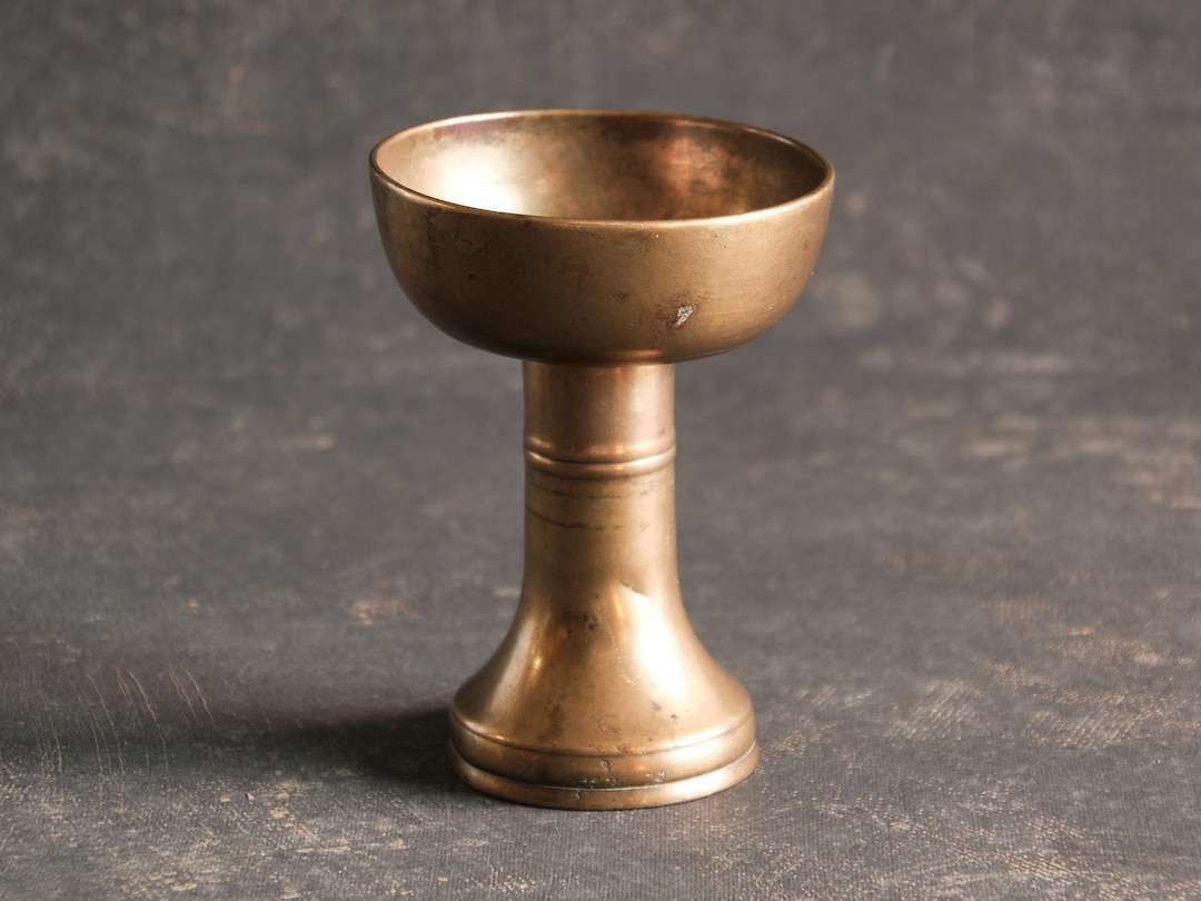 Brass Buddhist Offering Rice Bowl Japanese Vintage – Large Size - Etsy