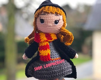 Hermione Granger Crochet Doll: Harry Potter Inspired Amigurumi
