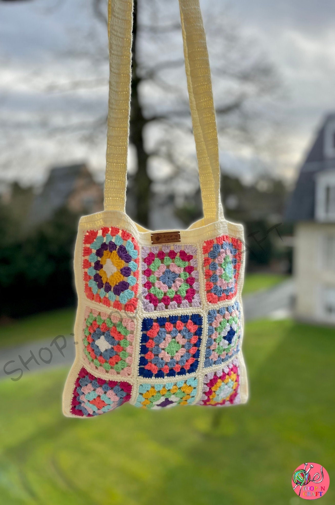 Crochet Bag Handles -  UK