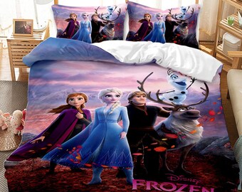 Elsa and Anna Princess Frozen Duvet 