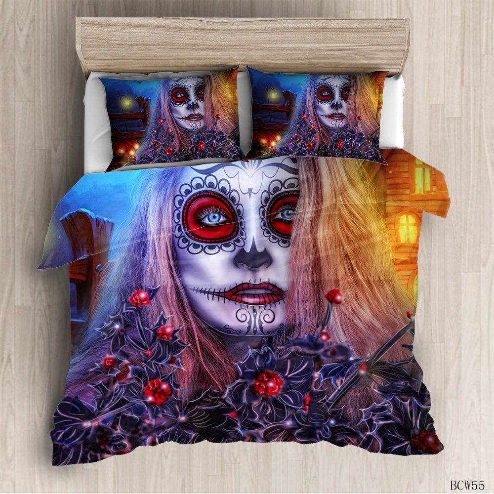 Discover Skull Bedding Set