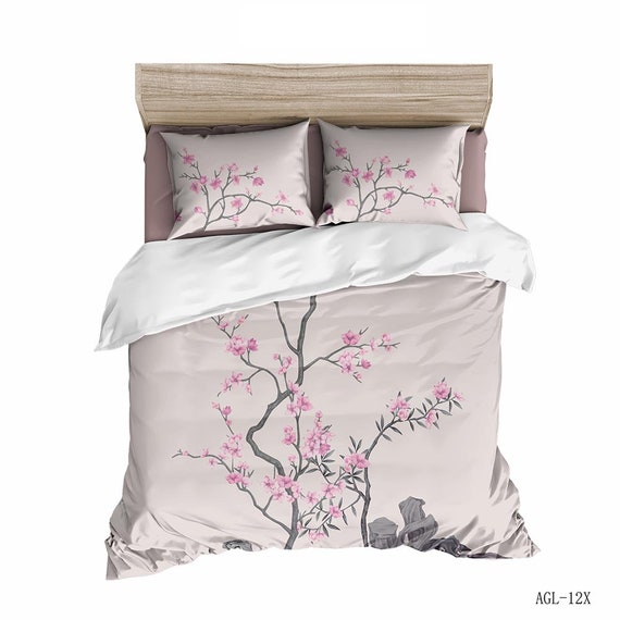 Duvet Cover Set with Zipper Closure Printed Etsy