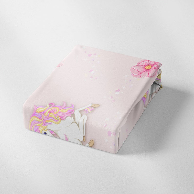 Girls Unicorn Bedding Set Full Size Girls Duvet Cover Cute Etsy