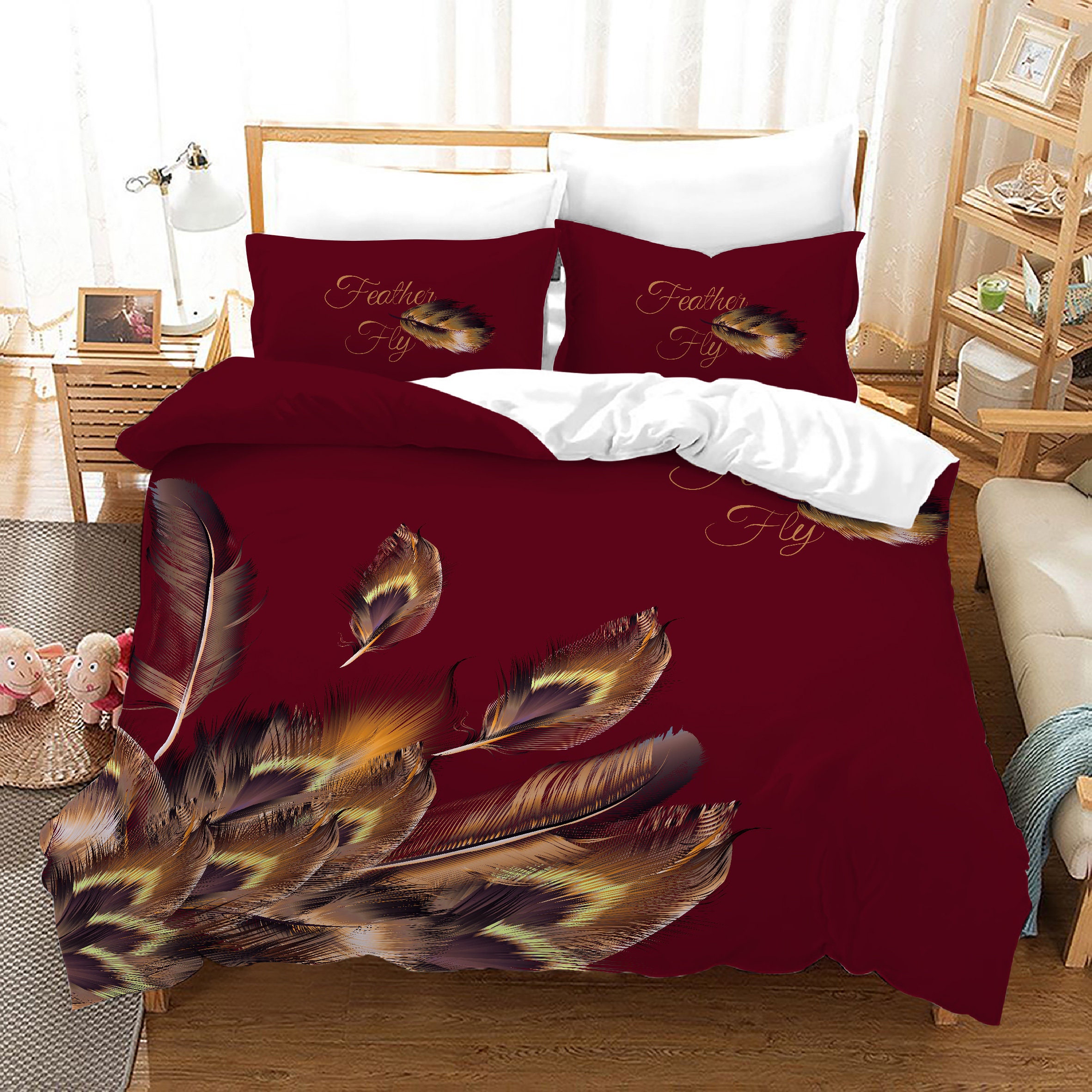 Peacock Duvet Cover Set Peacock 
