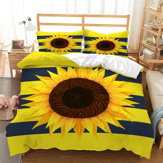 yellow black comforter set