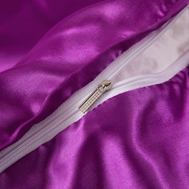 Duvet Cover Set King Size Silk Duvet Cover Soft Silky Satin Etsy