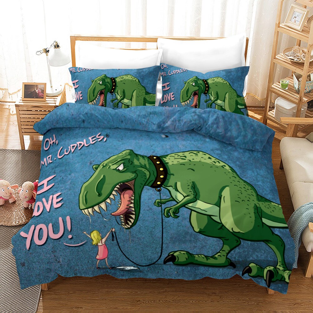 Dinosaur Bedding Set Jurassic Age T-rex 