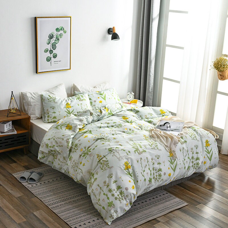 DuShow Duvet Cover King Floral Flower Boho Hotel Bedding Sets with Soft Lightweight Microfiber 1 Duvet Cover and 2 Pillowcase 90GMOMAOSETus-78391-king DuShow Duvet Cover King Floral Flower Boho Hotel Bedding Sets with Soft Lightweight Microfiber 1 Duvet Cover and 2 Pillowcase 90GMOMAOSETus-78391-king