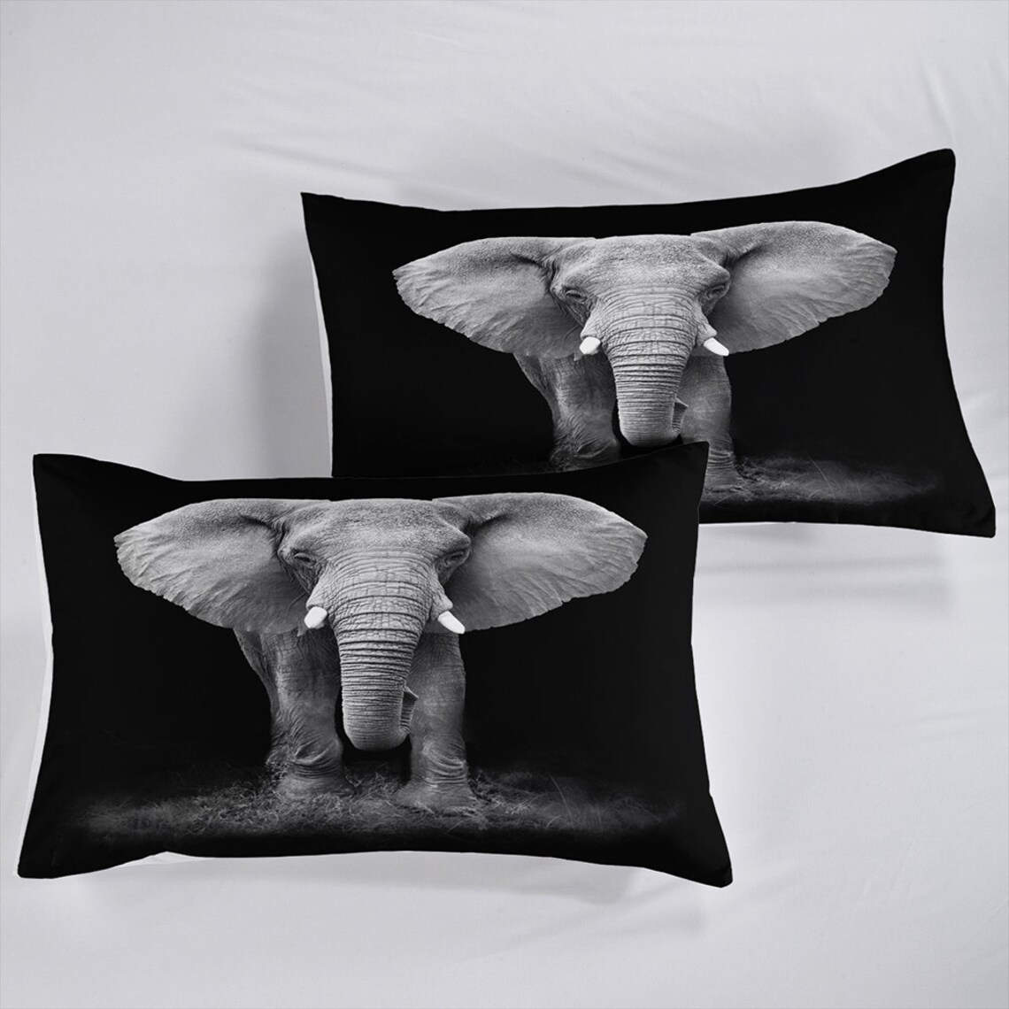 Bohemian Elephant Comforter Set Queen 3pcs 1 Comforter & 2 Etsy