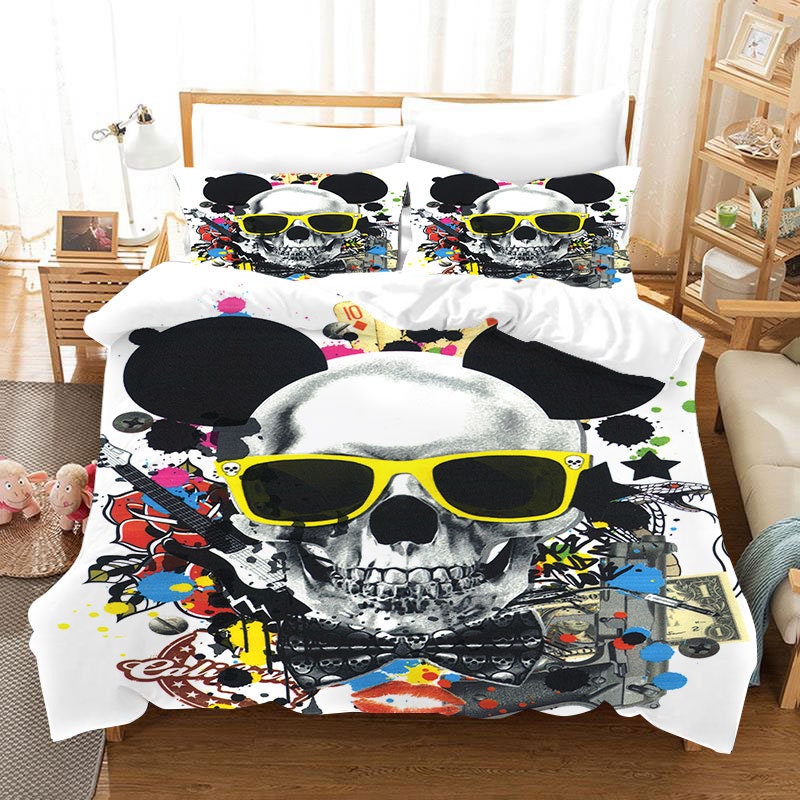 Discover Sugar Skull Duvet Cover Bedding Sets