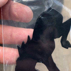Bronc-Donkey Acrylic Gag Badge! Slap a Bronco Emblem on your friend&#39;s Jeep and let them find it later!