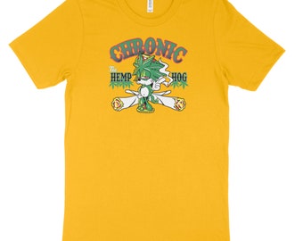 T-shirt med hampa, cannabisgrafik, presentidéer för ogräs, presentidéer för marijuana