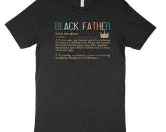 Svart pappaskjorta, Black Lives Matter, pappaskjorta, svart pappaskjorta, pappapresenter, svarta pappapresenter, Black Dads Matter
