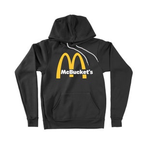 McBuckets Graphic Hoodie, Basketball Gift Ideas, Youth don't have Strings!
