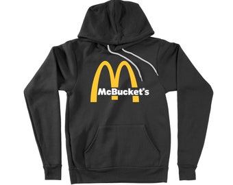Sweat à capuche graphique McBuckets, idées cadeaux de basket-ball, les jeunes n'ont pas de ficelles !