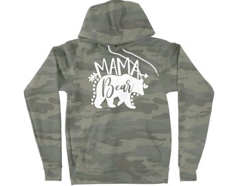 mama bear camo sweatshirt