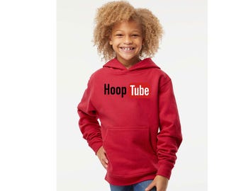 Sudadera con capucha gráfica Hoop Tube, ideas para regalos de baloncesto. ¡Los jóvenes no tienen ataduras!