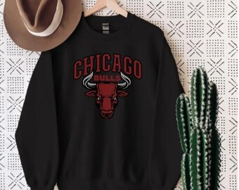 chicago bulls oversized sweatshirt