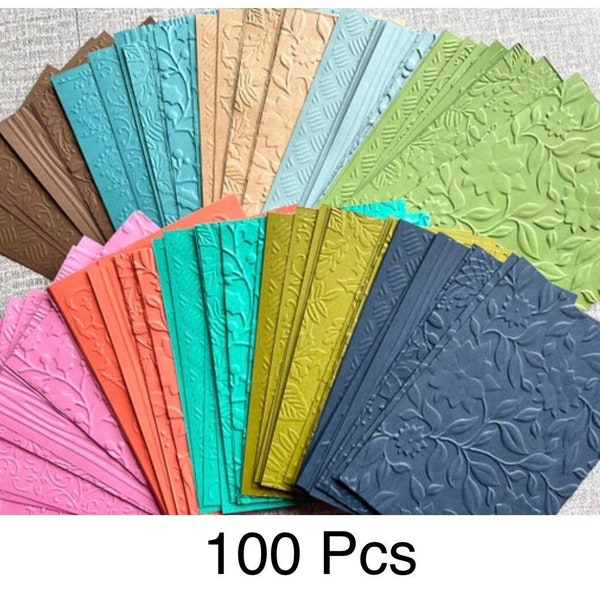 Embossed Card Stock Etsy