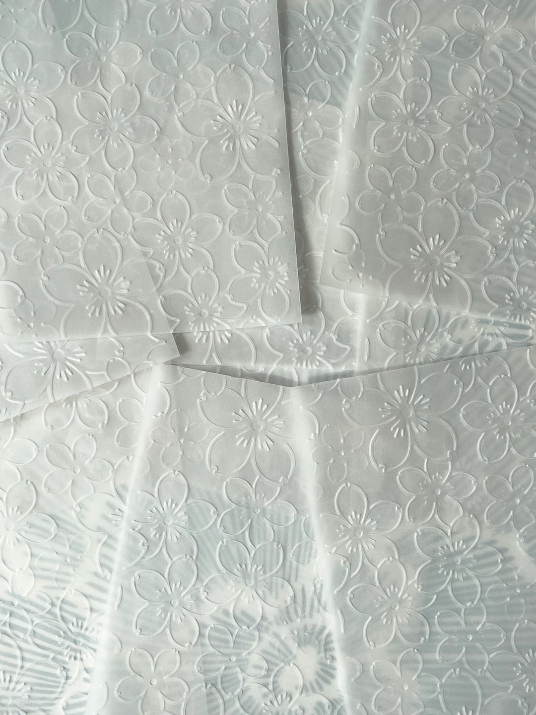 Embossed Vellum Paper Junk Journal Ephemera Paper Bundle 10 Etsy