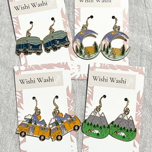 Cute Wanderlust Hypoallergenic Earrings