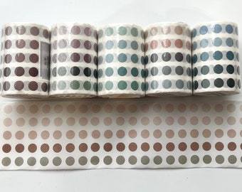 Dot Washi Tape, Scrapbooking Supplies, Journal Supplies, Penpal Supplies