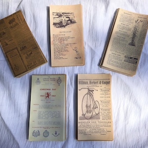 Junk Journal Papers, Scrapbook Supplies, Assorted Paper, Junk Journal Ephemera, 30 Pcs (PH-309)