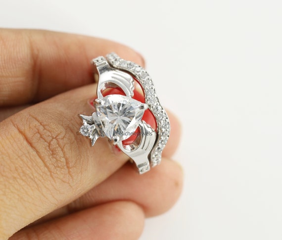 Claddagh ring shop etsy
