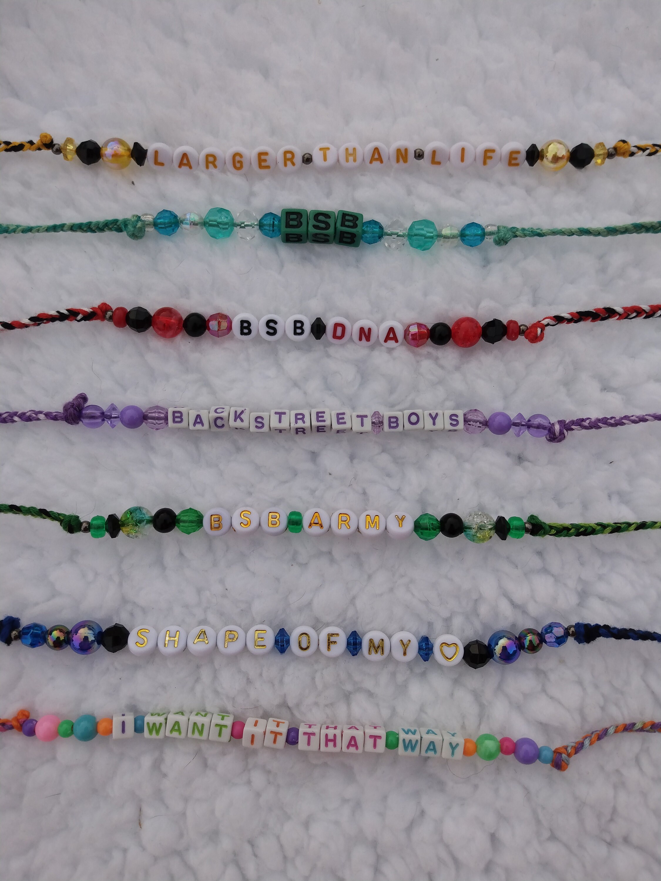 Backstreet boys bracelet sale