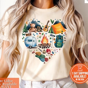 Love Camping Shirt, Camping Shirt, Hiking Shirt, Camp Life Shirt, Funny Camper Shirt, Camp Fire Shirt, Gift For Camp Lover, Funny Shirt