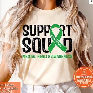 Mental Health Awareness Shirt, Support Squad Shirt, Motivational Gift, Counselor Shirt, Therapist Shirt, You Are Matter Shirt, Anxiety Shirt