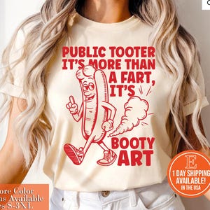 Public Tooter Shirt Inappropriate 90s Retro Fart Tshirt Funny Gag Gift Embarrassing Edgy Gen Z Meme Shirt Prank Unhinged Shirt
