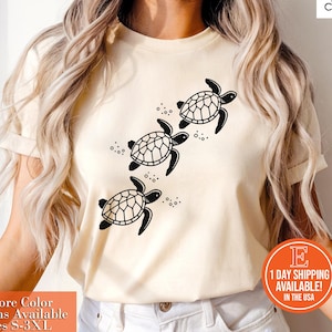 Ocean Turtle Beach T-Shirt: Summer Vibes Tee