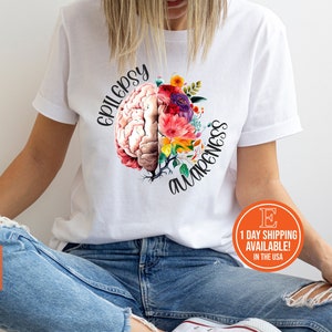 Epilepsy Awareness Shirt, Hoodie, Sweatshirt, Neurodiversity T-Shirt, Epilepsy Gift, Motivational Unisex Tee, Epilepsy Mom Shirt