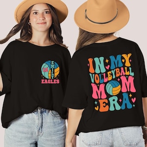 Volleyball Mom Era Sweatshirt: Custom Game Day Shirt