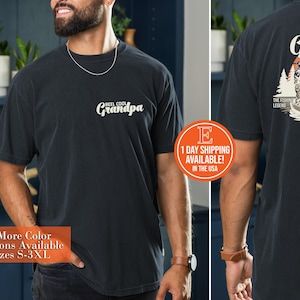Reel Cool Grandpa Fishing Retro Shirt, Fishing Gift for Grandpa, Fishing Grandpa Funny Sweatshirt, Father's Day Gift